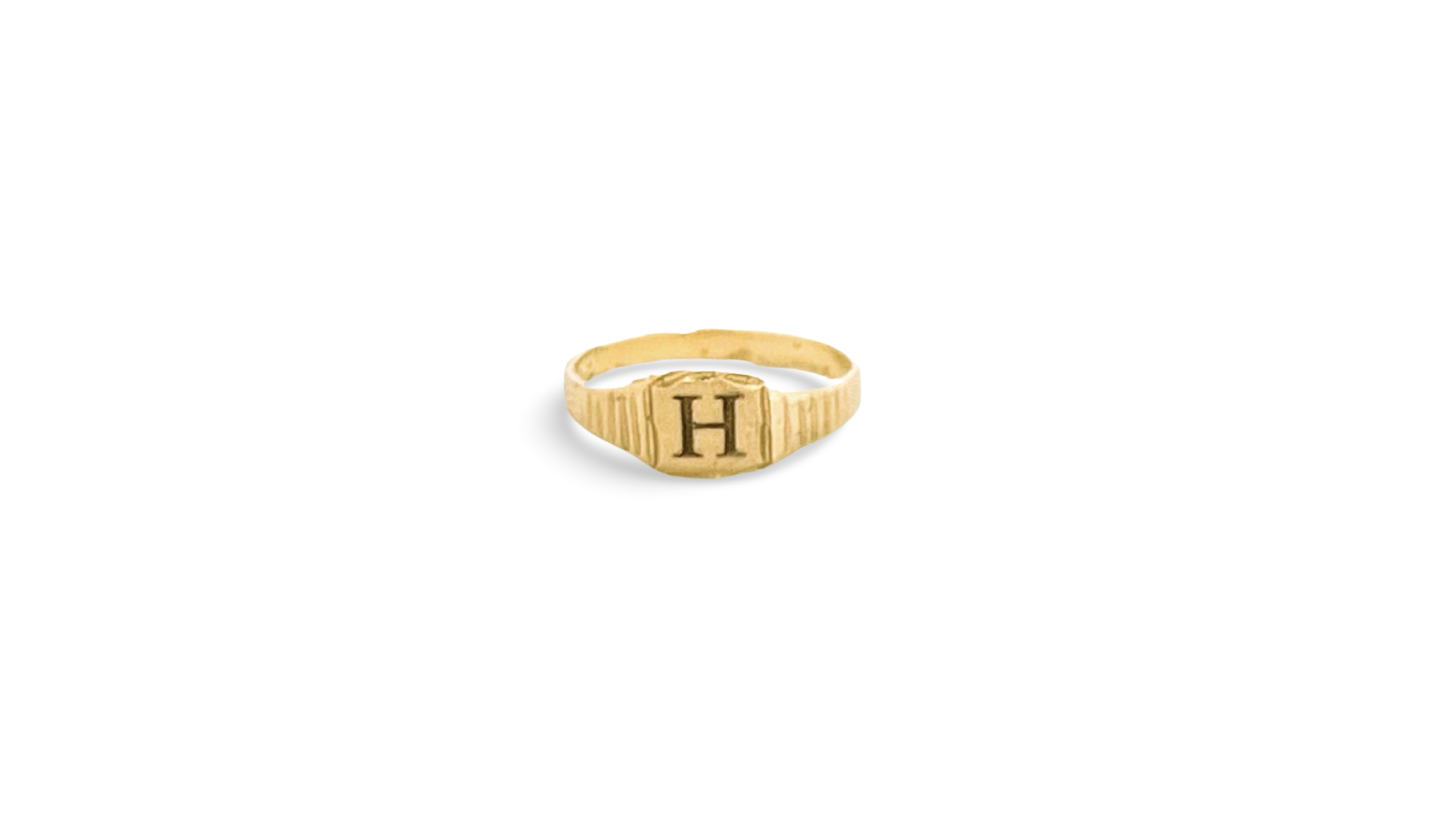 Baby Signet Ring 14K Yellow Gold