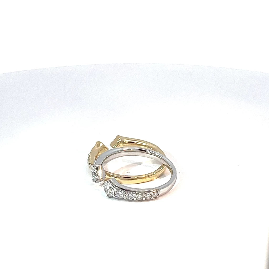 
  
  14K Yellow Gold Cuff Ring
  
