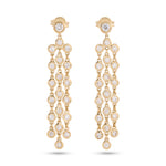 
  
  14k Yellow Gold Bezel Diamond Dangle Drop Earrings (1.20 Ct. t.w.)
  
