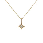 
  
  14K Yellow Gold Diamond Enhancer Pendant
  

