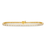 
  
  14K Yellow Gold Round Diamond Tennis Bracelet
  
