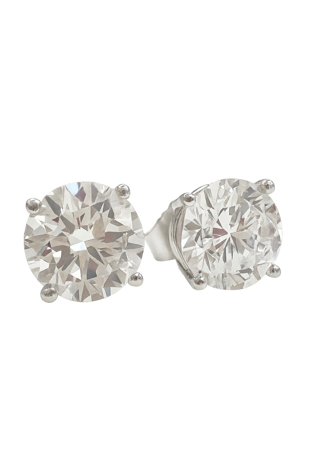 
  
  14K White Gold Lab Grown Diamond Studs
  
