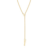 
  
  Personalized Script Name Lariat | Gold- Plated Sterling Silver
  
