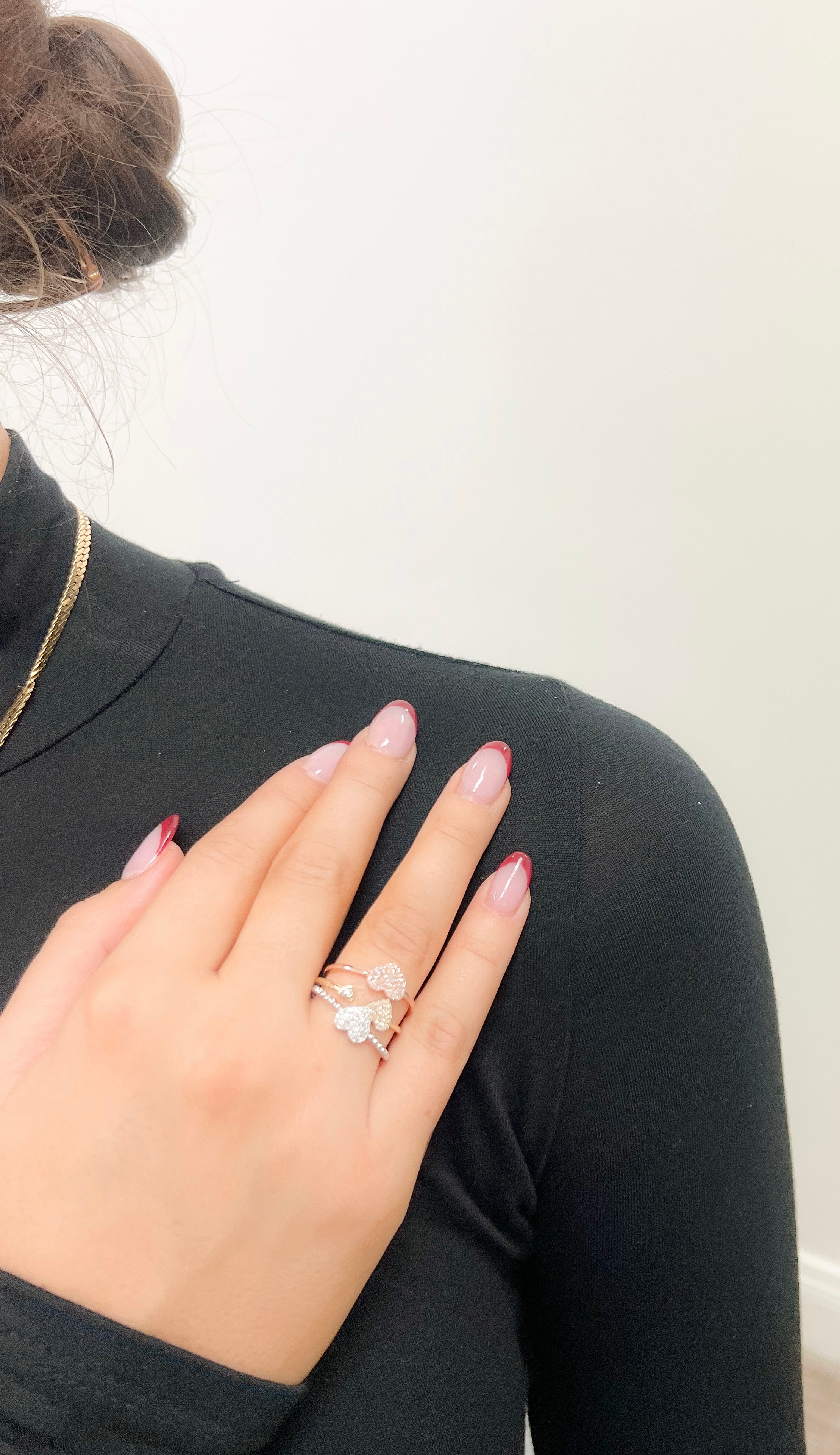 White Gold How To Wear A Heart Shaped Engagement Ring Love Heart