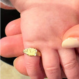 
  
  Baby Signet Ring 14K Yellow Gold
  

