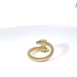 
  
  14K Yellow Gold Diamond Wrap Ring
  
