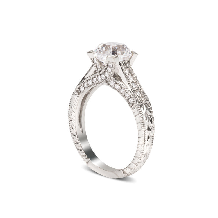 
  
  Emerald Cut / Asscher Diamond Engagement Ring ** Call for pricing
  
