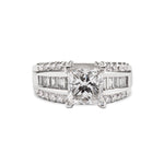 
  
  Princess Cut Diamond Engagement Ring 3.01ct ** Call for price
  
