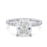 Cushion Cut Diamond Engagement Ring 3.50cts** Call for price