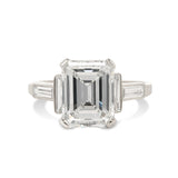 Emerald Cut Diamond Engagement Ring 3.02cts. ** Call For Price