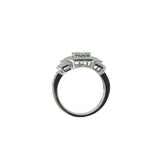
  
  18k Triple Halo Engagement Diamond Ring 1.22cts t.w.
  
